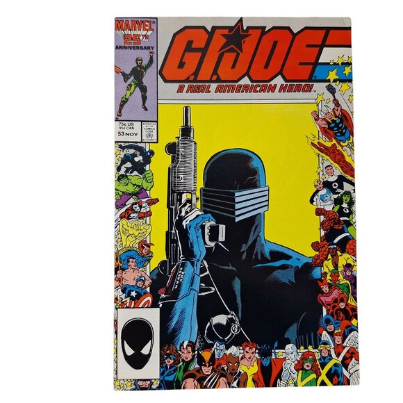 Marvel GI Joe A Real American Hero #53 1986 Comic Book - Picture 1 of 2